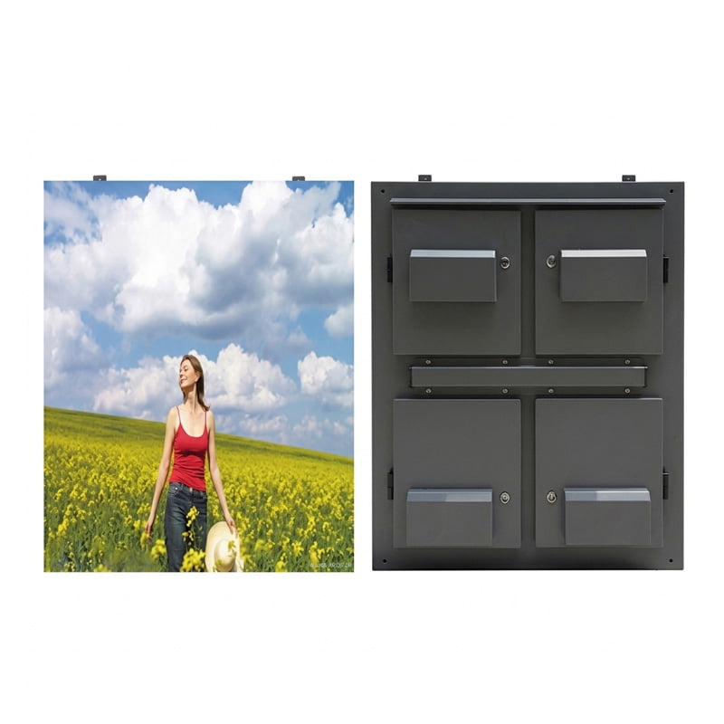 High-brightness HD outdoor LED screen with 7000 nits for clear visibility in direct sunlight