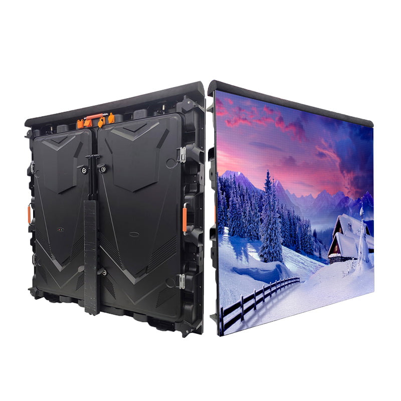 High refresh rate sports perimeter LED display for flicker-free live TV broadcasting