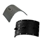 Seamless curved outdoor LED pillar display with high-definition visual performance