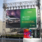 High-definition outdoor rental LED screen for concerts and music festivals with sunlight-readable display