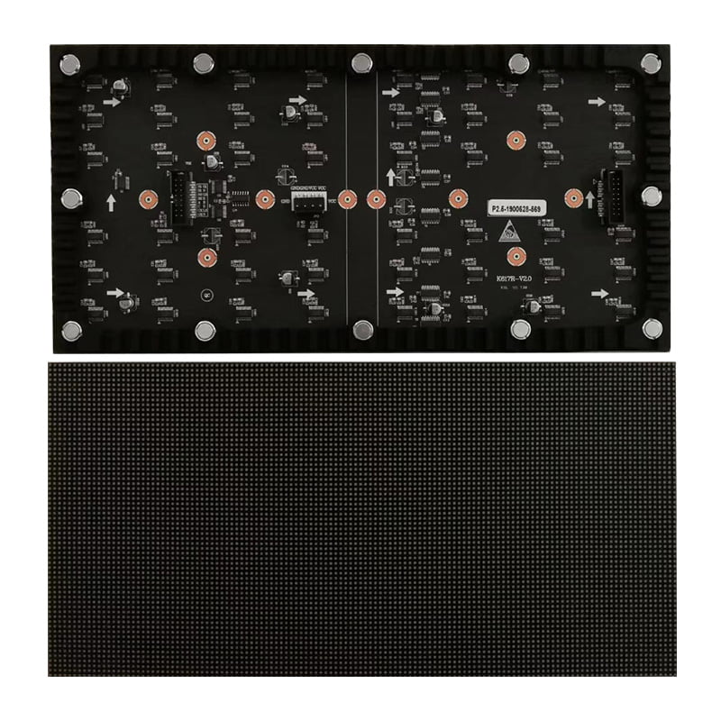 P1.5 P1.8 HD indoor flexible LED module with soft rubber material for smooth curvature