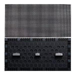 IP65 waterproof outdoor cylindrical LED video wall with sunlight-readable high brightness