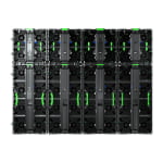 Lightweight rental LED panel with quick-lock system for fast assembly and teardown